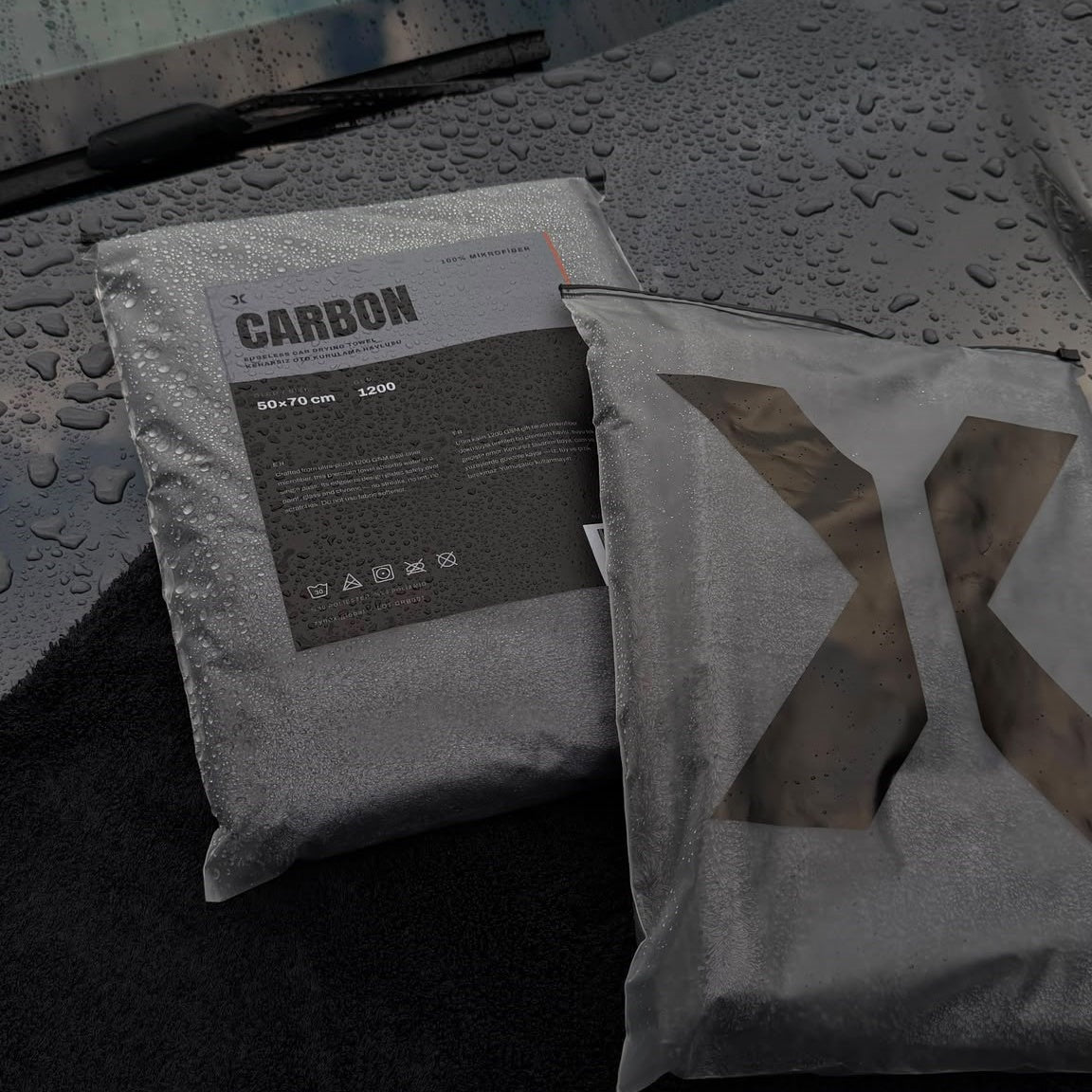 CARBON Çift Taraflı Kurulama Havlusu