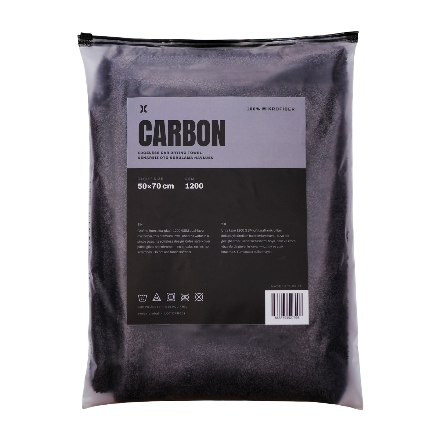 CARBON Çift Taraflı Kurulama Havlusu